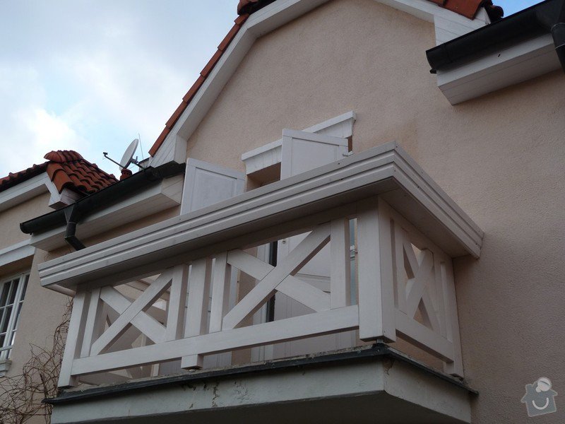 Rekonstrukce balkónu - výroba nového zábradlí: P1050916