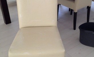 Čištění kožené sedačky, čištění koženkových židlí