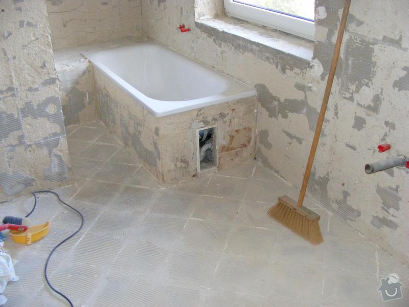 Rekonstrukce koupelny: P442