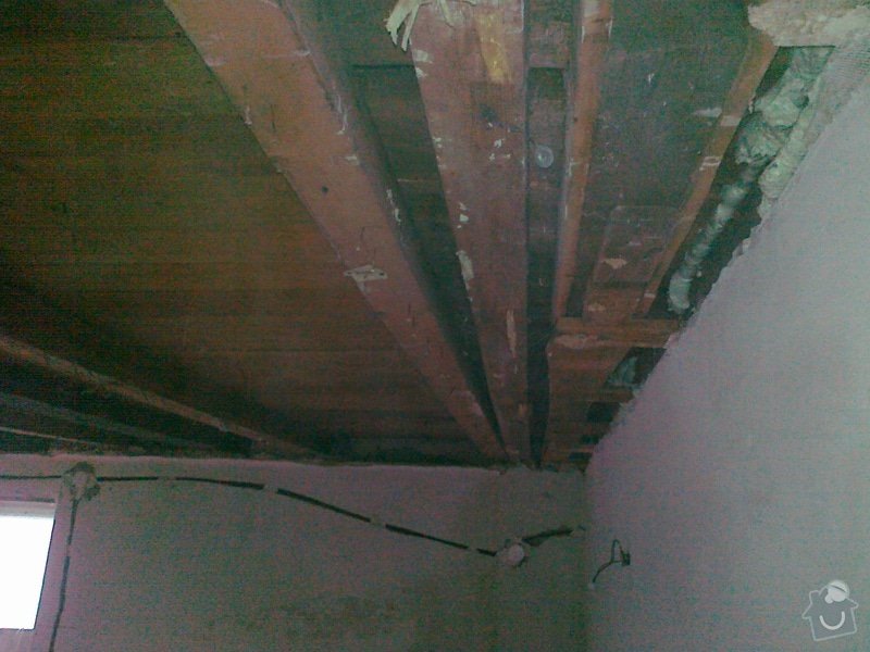 Palubkovy strop 18m2 Cernosice: 05052012232