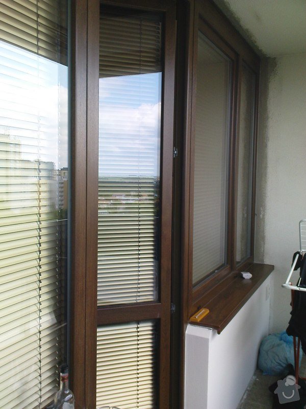 Dodávka a montáž plastových oken a balkonových dveří: balkon_Bohnice1