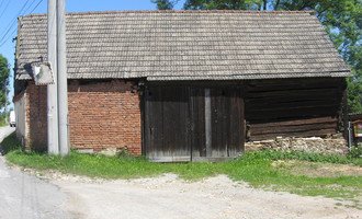 Oprava stodoly - stav před realizací