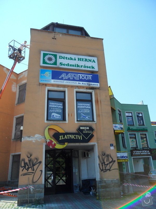 Rekonstrukce fasády OC Špalíček - Hrabůvka: SAM_2766