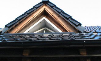 Zhotovení podbytí u nové střechy - stav před realizací