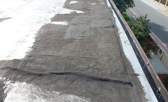 Rekonstrukce ploché střechy - stav před realizací