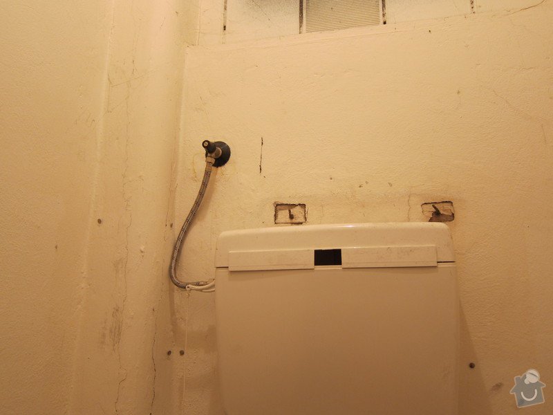 Instalace umyvadla a vody na stávající záchod: IMG_4626