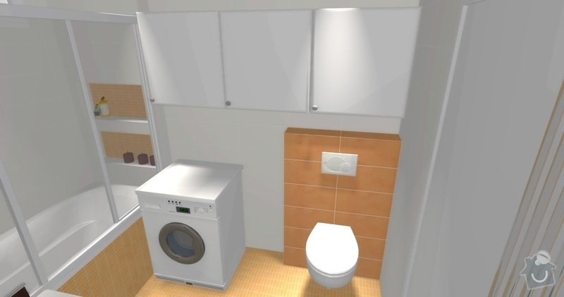 Rekonstrukce koupelny v cihlovém domě: R_02
