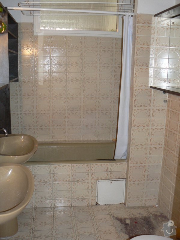 Rekonstrukce koupelny v cihlovém domě: R_P1040362