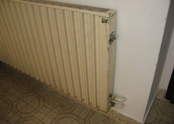 Výměna radiátorů v RD - stav před realizací