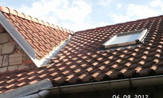 Zateplení střechy - podkroví - stav před realizací