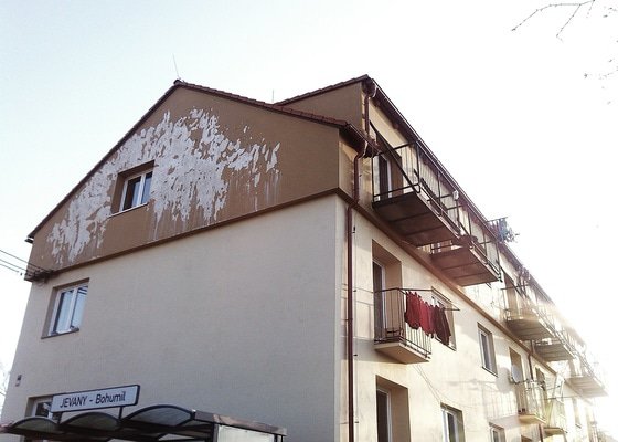 Oprava střechy - bytovka