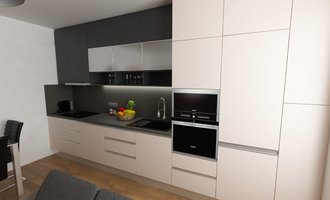 Návrh a realizace kuchyňské linky a obývacího pokoje