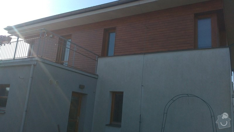 Nátěr dřevěné fasády domu: 013