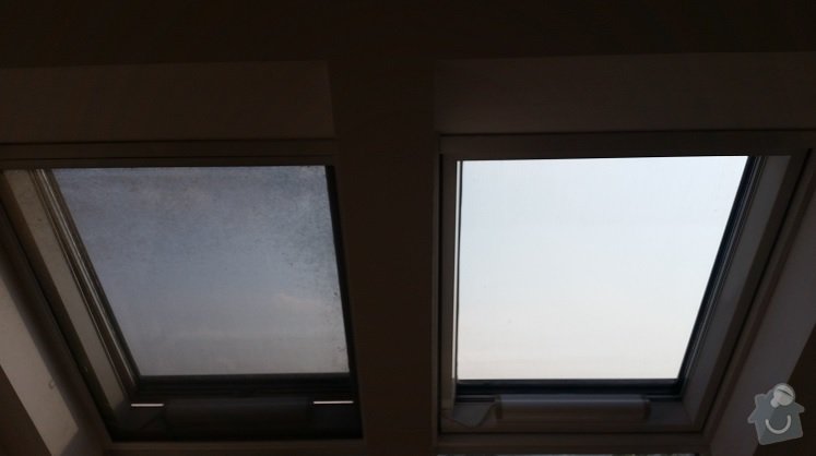 Mytí střešních oken: okna