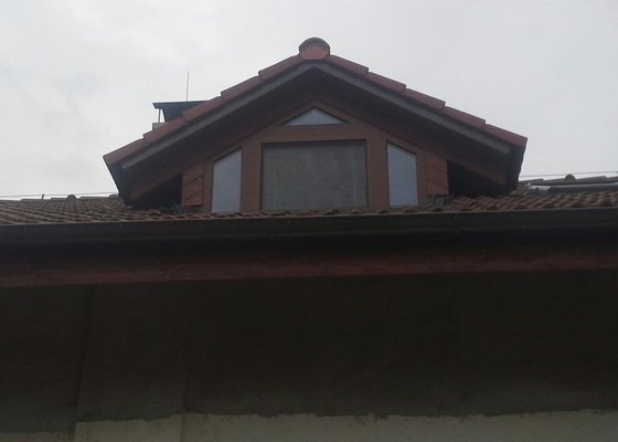 Podbití střechy - půdorys - cca 10x20