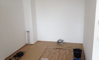 Elektroinstalace - příprava pro kuchyňskou linku