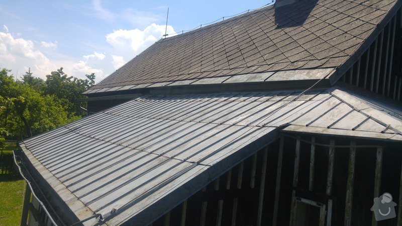 Rekonstrukce střechy : 20160605_121002