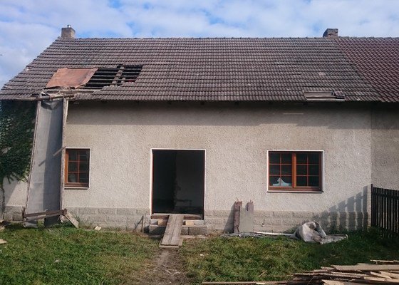 Demontáž střechy a zhotovení věnce