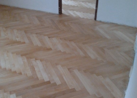 Renovace dřevěných parket (cca 30 m2)