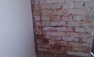 Odvlhčení zdi, opravy 