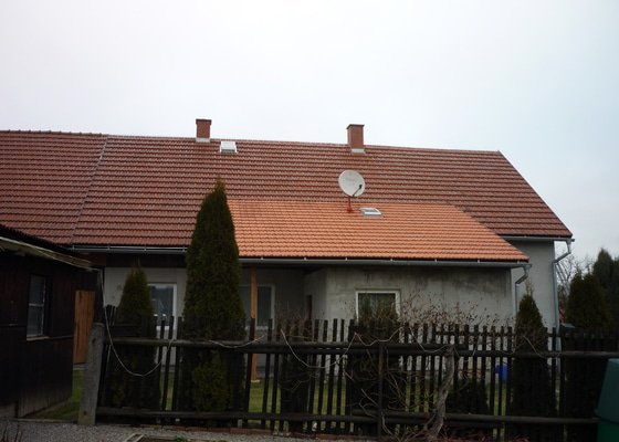 Zastřešení přístavby RD