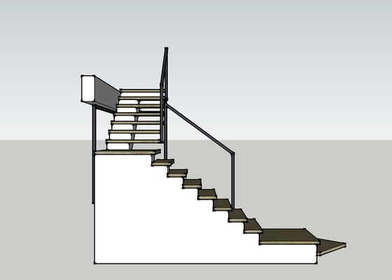 Vnitřní schodiště - stav před realizací