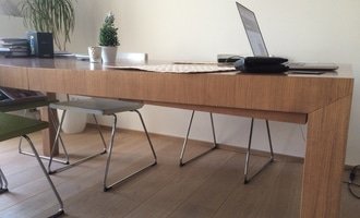 Oprava dřevěného stolu - stav před realizací