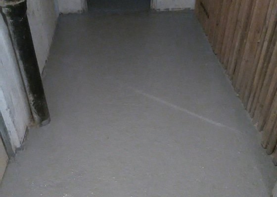 Nátěr betonových podlah společné prostory 