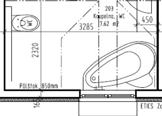 Obkladačské práce - koupelna