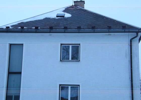 Rekonstrukce střechy - stav před realizací