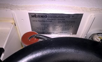 Servis ventilátoru v koupelně a na WC - porucha (možná v elektrice?) - stav před realizací