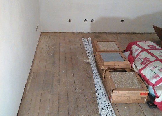 Prkěnná podlaha - 2 místnosti