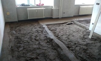 Rekonstrukce bytu 3+kk v Brně - stav před realizací