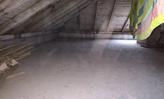 Zateplení půdní podlahy na bytovém domě
