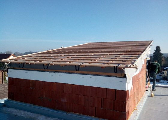 Provětrávaná plochá střecha