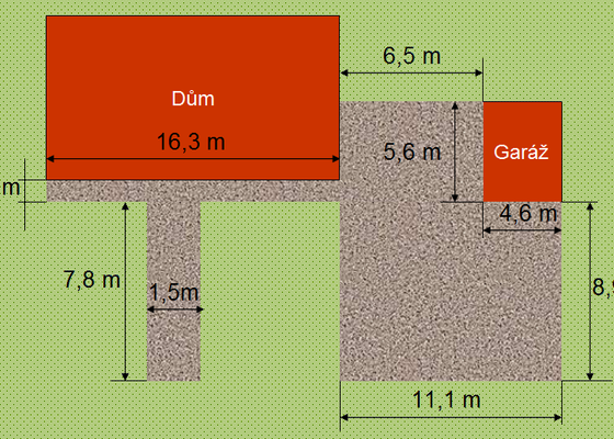 Pokládka zámkové dlažby včetně přípravy podkladu, 166 m2