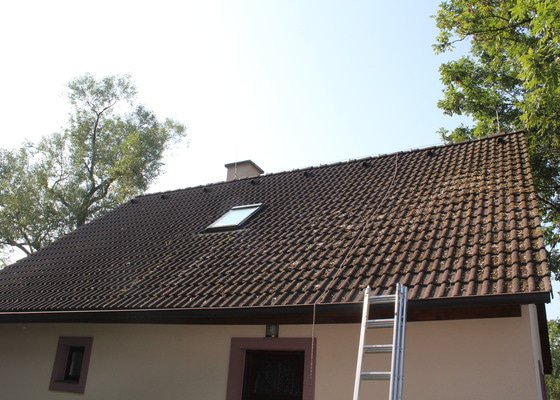 Čištění střechy