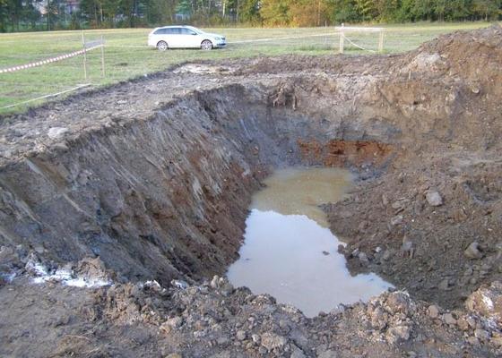 Inženýrsko-geologický průzkum Pustá Kamenice