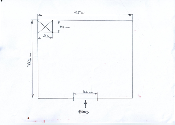 POKLÁDKA ZÁTĚŽOVÉHO KOBERCE 54 M2