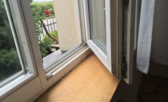 Servis okna v loznici - stav před realizací
