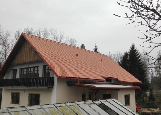 Rekonstrukce střechy Kraskov
