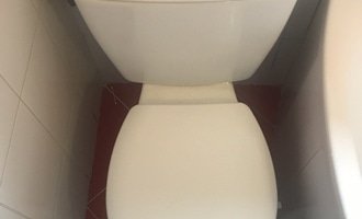 Výměna vypouštěcího ventilu wc - stav před realizací