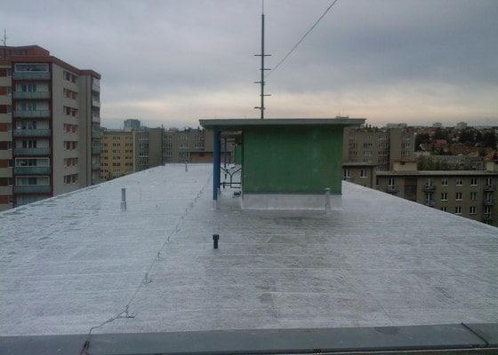 Oprava krytiny ploché střechy