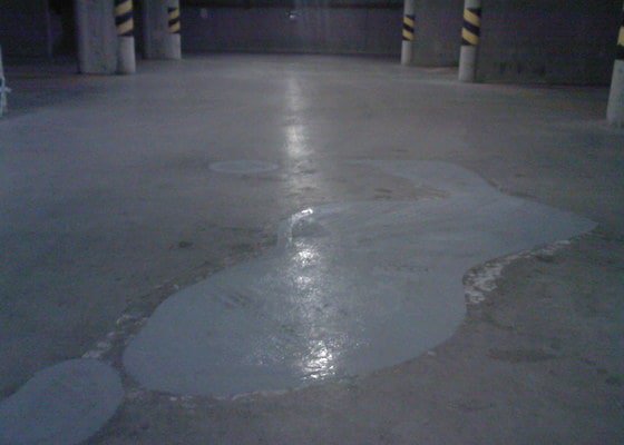 Oprava podlah podzemního parkování a dalších ploch