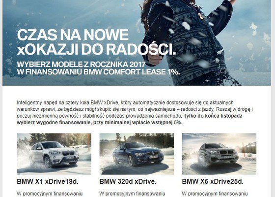 Newsletter pro BMW Poland