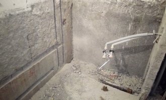 Odpad a rozvod vody v koupelně