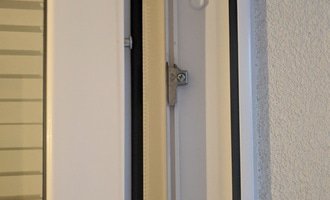 Oprava balkonových dveří - stav před realizací