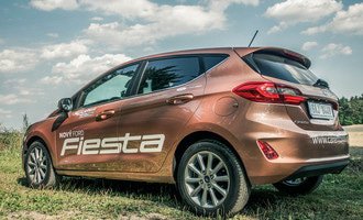 Reklama na nový Ford Fiesta