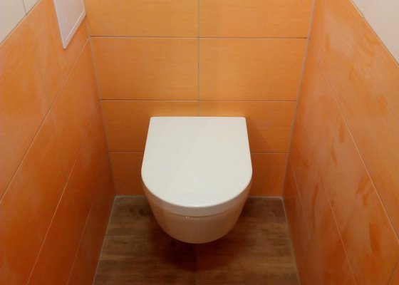 Rekonstrukce koupelny a WC - Brno