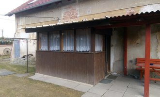 Stavba verandy - stav před realizací